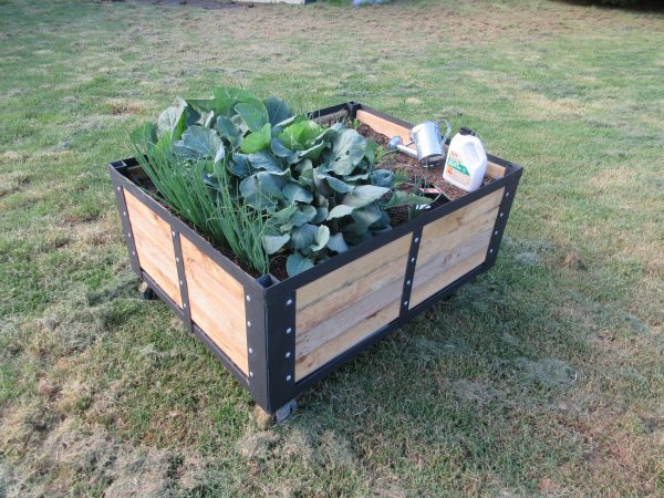 mobile garden bed finigan wright fabrication stell garden bed raised garden bed southern highlands steel fabrication metal fabrication robertson nsw