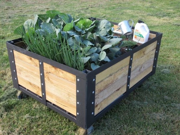 mobile garden bed finigan wright fabrication stell garden bed raised garden bed southern highlands steel fabrication metal fabrication robertson nsw